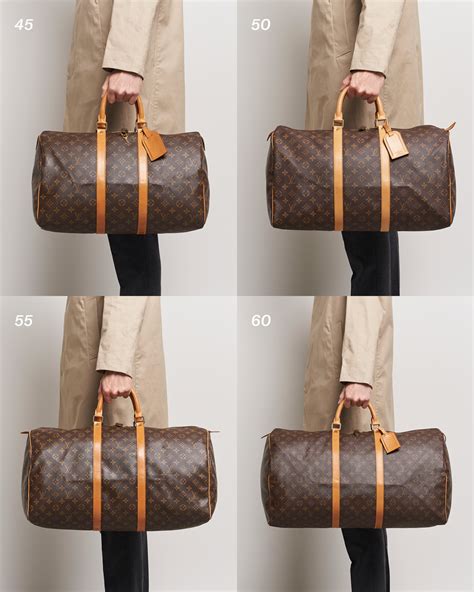 louis vuitton keepall 40|louis vuitton keepall size comparison.